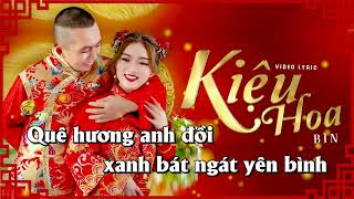 Kiệu Hoa - Bìn Karaoke TONE NỮ bản chuẩn