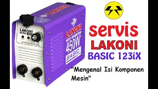 SERVIS LAKONI BASIC 123iX Mengenal Isi Komponen Mesin