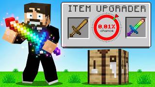 0.01% Chance of UPGRADING in Minecraft