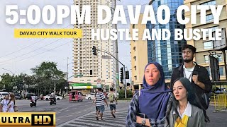 Bustling Streets In Davao City Philippines UHD