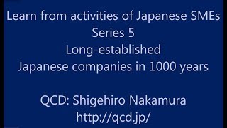 Long-established Japanese companies in 1000 years