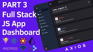 Full Stack ReactJs Node Dashboard Web App | Prisma | PostgreSQL Part 3