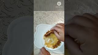 Make and eat an image of a lion from pasta, olives and pamidor. #yuotubeshorts #shorts