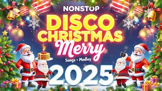 Disco Christmas Songs Medley 2025🎅 Top Christmas Songs Playlist 🎄Merry Christmas with Mariah Carey