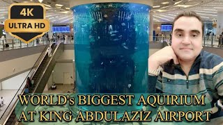 WORLD'S BIGGEST AQUIRIUM | KING ABDULAZIZ AIRPORT JEDDAH | SAUDIA ARABIA | @sherazahmed786aa