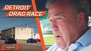 A Highly Tuned Muscle Car Drag Race | The Grand Tour