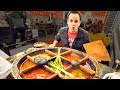 Download Chinese Street Food HOT POT HEAVEN + RABBIT Noodles and SPICY Dumplings in China - CHILI OIL 4 LIFE! In Mp4 3Gp Full HD Video