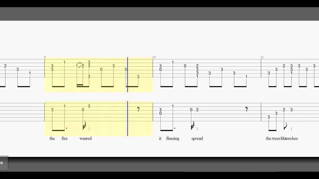 Guitar Tab - The Hobbit - Misty Mountains - Duet - How To Play - YouTube