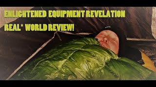 Enlightened Equipment Revelation Quilt Real* World Review!