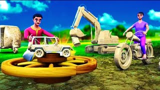 மந்திர களிமண் வாகனங்கள் - Magical Clay Vehicles Story _ 3D Animated Tamil Stories  TV(1080P_HD)