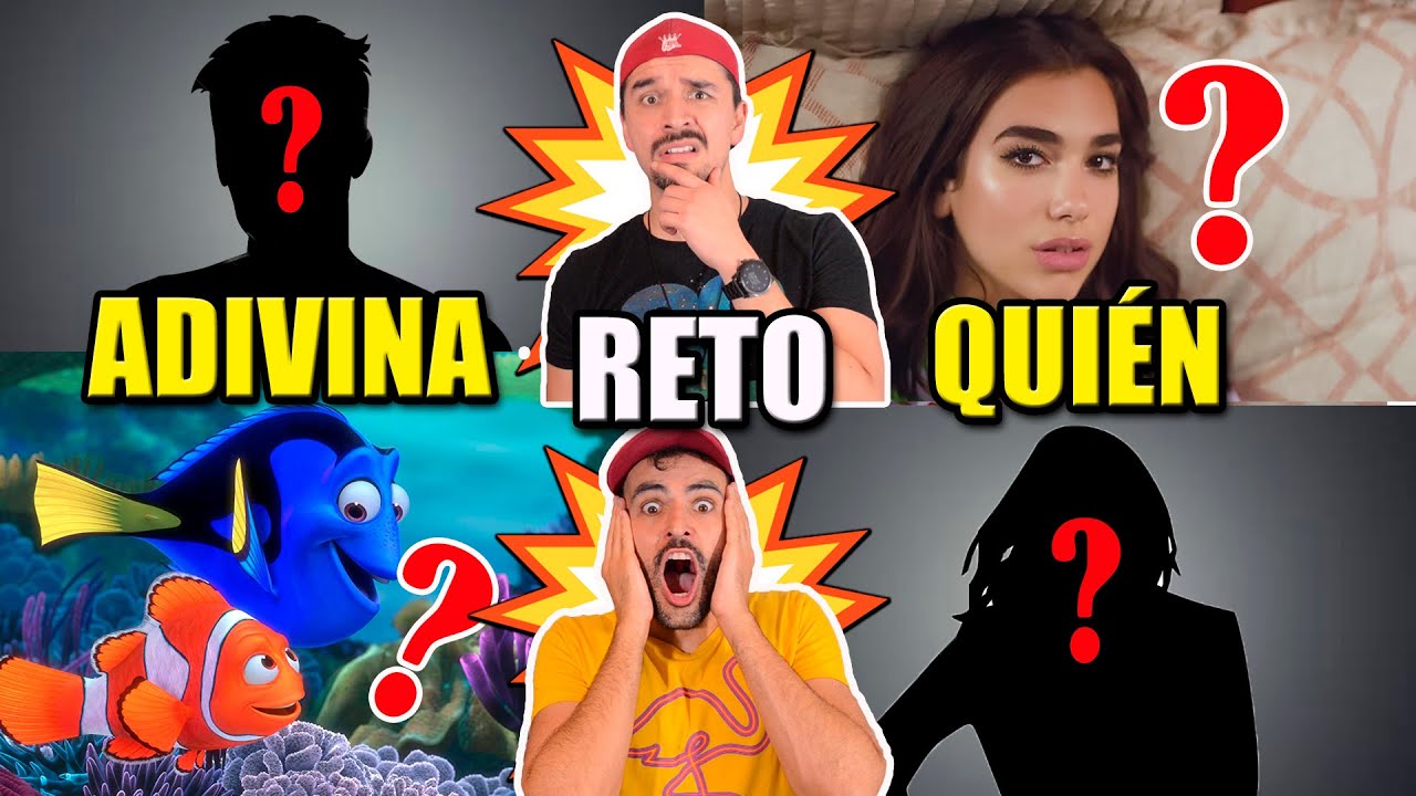 RETO ADIVINA QUIEN? | CANCIONES PELICULAS | EDU & SERCH WOW QUE PASA ...