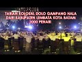 PARADE BUDAYA NTT  KOTA BATAM TARIAN KOLOSAL  DOLO GAMPANG HALA 2000 PENARI  DARI KABUPATEN LEMBATA.