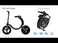 World's First 100% Full Folding Crownwheel Q1 Electric Scooter