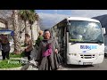 kotor to perast montenegro bus travel 4k