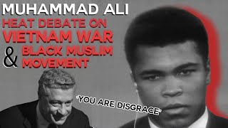 Muhammad Ali Heat Debate With Angry Guest on Vietnam War and Black Muslims Movement. (1968)
