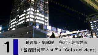 東戸塚駅旧発車メロディー「Cielo Estrellado」「Gota del vient」