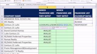 Excel Magic Trick 752: Fill Column With Categories Using Approximate Lookup Formula