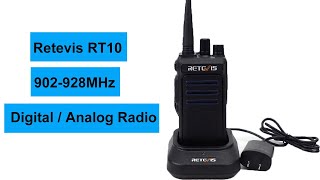 [UNBOXING]Retevis RT10-The best selling 900MHz(902-928MHz) digital radio