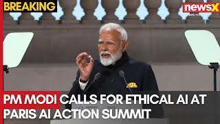 PM Modi at AI Summit: Calls for Ethical \u0026 Inclusive AI Governance | NewsX