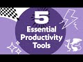 TOP 5 Productivity Tools you NEED for Work and Home | Purple Griffon