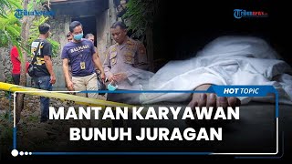 Gara-gara Panik Terpergok Curi Rokok, Eks Karyawan Nekat Bunuh Juragan Sembako di Bekasi