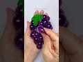 포도 말랑이 만들기🍇 Grape Squishy DIY with Nano Tape! #실리콘 테이프😂