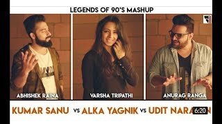 90's Bollywood Mashup Song| kumar shanu,Alka yagnik and udit narayan