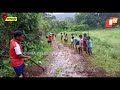 special story modern day madhu babus of koraput students repair road on own