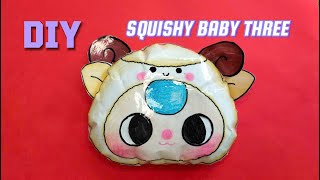 Hướng dẫn làm Squishy Baby three 12 cung hoàng đạo bằng giấy dễ thương nhất