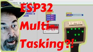 ESP32 Multitasking - Is It Possible? microBlocks with M5Stack ATOM Matrix
