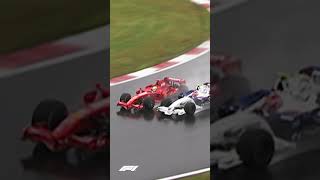 Massa and Kubica's EPIC Fight To The Finish! #Shorts