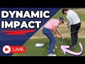 Golf Lesson: DYNAMIC Impact Position In Under 20 Minutes! (LIVE)