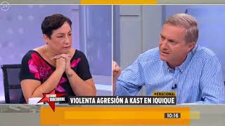 Duro enfrentamiento entre José Antonio Kast y Beatriz Sánchez en Estado Nacional de TVN