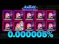 0.000005% CHANCE!! LUCKIEST MOMENTS In Anime Vanguards Roblox