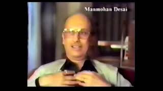 Manmohan Desai Talks About Mohammed Rafi | 1987 Interview