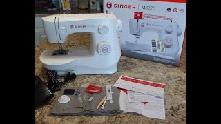 Singer M3220 - Overview, bobbin & upper thread