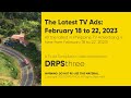 The Latest TV Ads: February 18 to 22, 2023 | DRPS Three TV Ad Compilations Channel