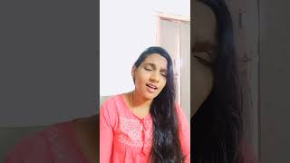 nanne nanne chustu ❤️#gharshana#viral #trendingshorts #singing