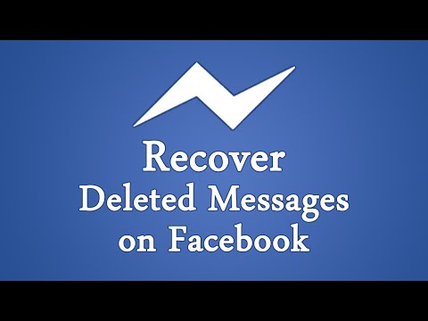 How To Recover Deleted Facebook Messages / Photos 2018? How To Recover Deleted Facebook Messages / Photos 2018?