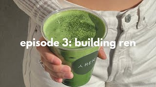 ep 3: building my matcha brand in nyc | designing matcha tins, adding hojicha, lunar new year pop-up