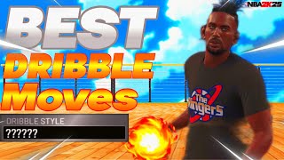 NEW BEST DRIBBLE MOVES IN NBA2K25 GET OPEN EVERY TIME BEST SIGS FOR TALL GUARDS 6’5 - 6’9