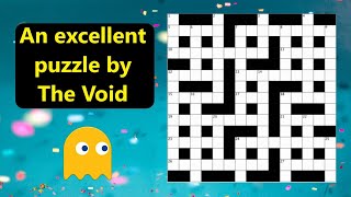 A superb cryptic crossword by The Void