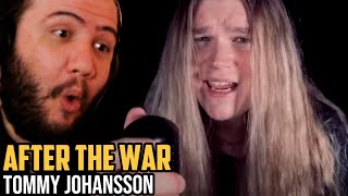 GARY MOORE - AFTER THE WAR (Power Metal cover) Reaction | Tommy Johansson