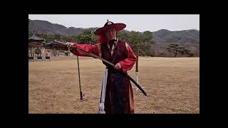 K-sword 5 조선왕실의 도검 별운사인도 통열시참 a sword used by the king of the Joseon Dynastya traditional