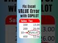 Edit With Copilot Fixes Your Excel Errors
