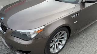 e60 M5 walk around Cars and Bids