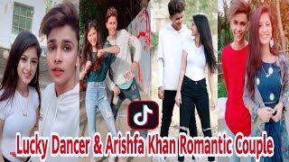 Lucky Dancer & Arishfa khan Best Couple TikTok video | TikTok Trending | Love Couple | Funny Couple