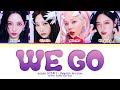 aespa We Go (English Ver.) Lyrics (Color Coded Lyrics)