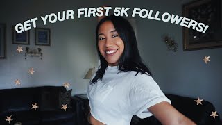 HOW TO GROW YOUR INSTAGRAM TO 5K FOLLOWERS IN 2019 (organically!)