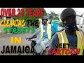 MAN CLEANING THE STREETS OF JAMAICA FOR OVER 20 YEARS | THE MOST RESPECTED STREET CLEANER IN JAMAICA